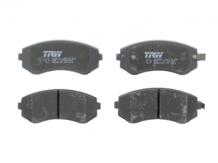 Купить GDB3208 TRW Тормозные колодки задние Patrol (2.8, 3.0, 4.2, 4.5, 4.8) с звуковым предупреждением износа